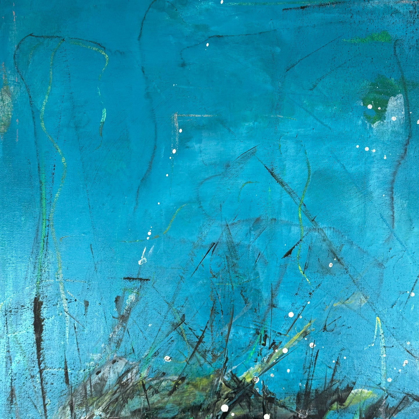 Pfahlbauer - Gemälde Nr. 247