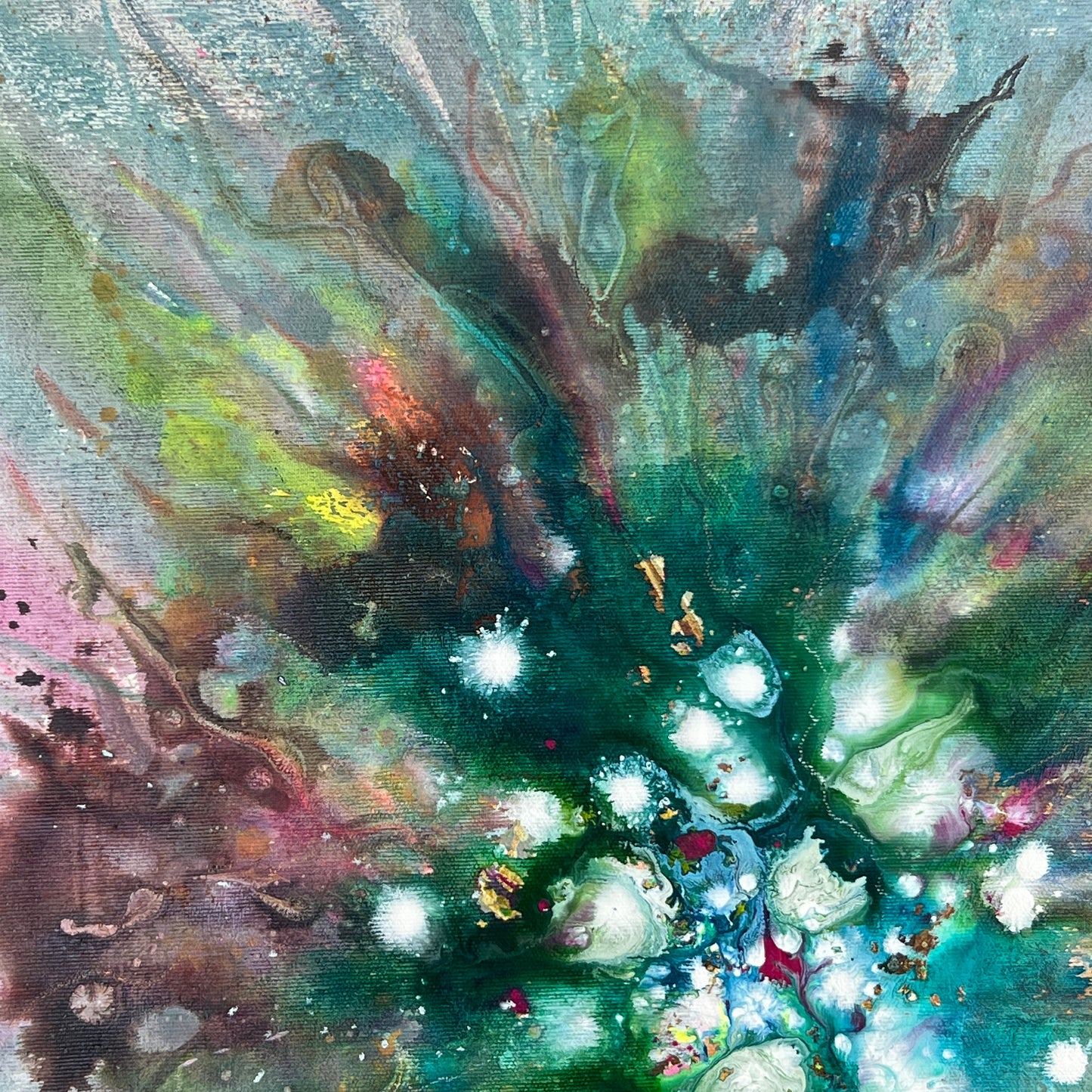Farb Bombe - Gemälde Nr. 255