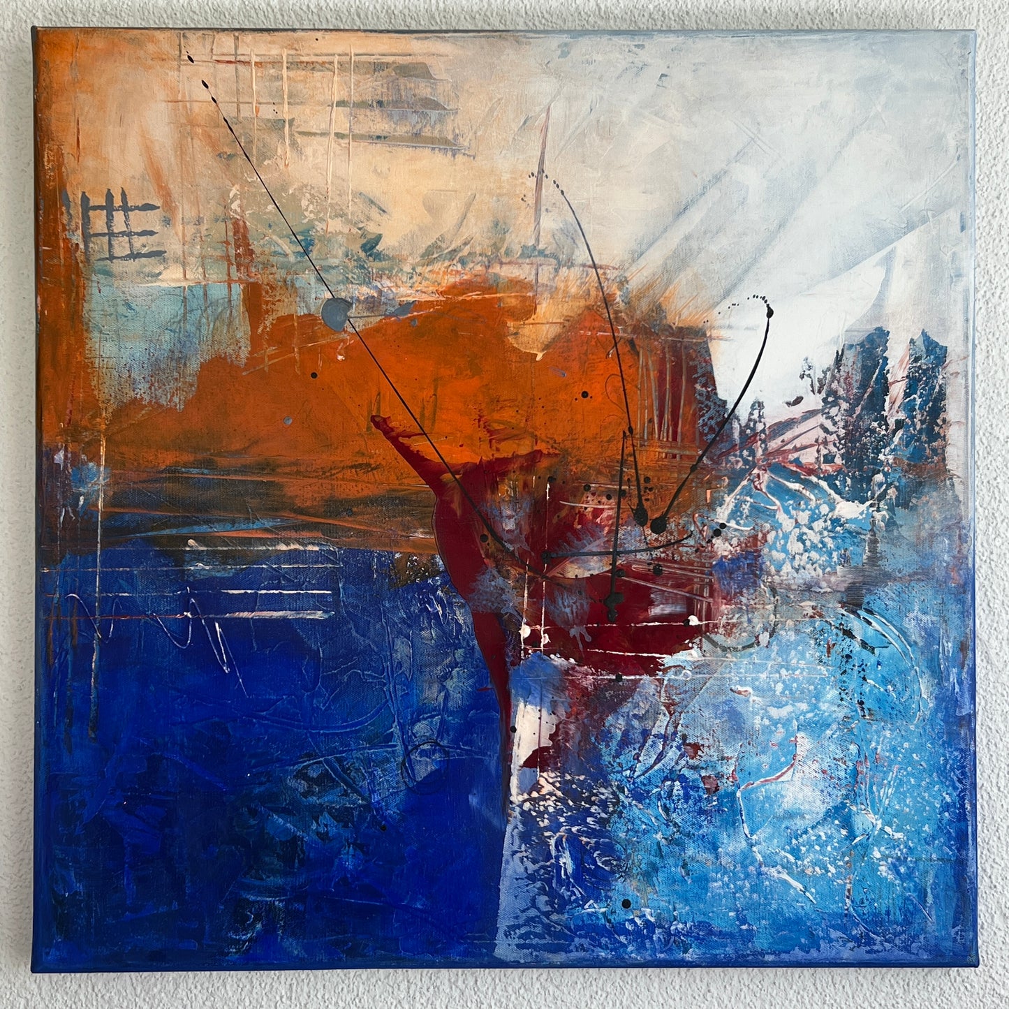 Sunset in the City - Gemälde Nr. 287