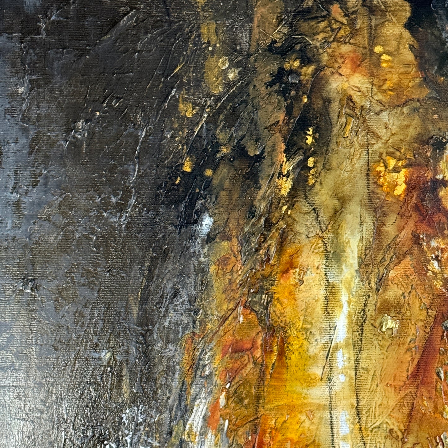 Mann im Mantel - Gemälde Nr. 351