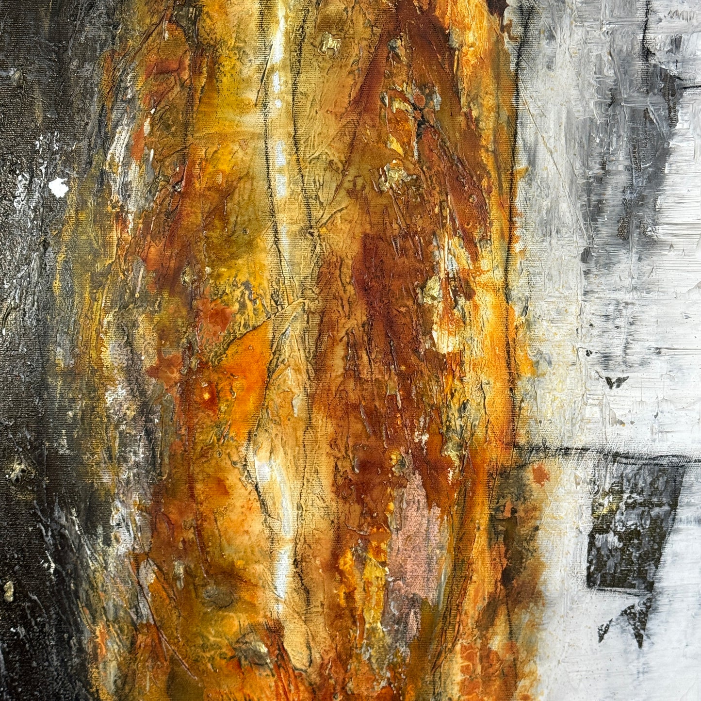 Mann im Mantel - Gemälde Nr. 351