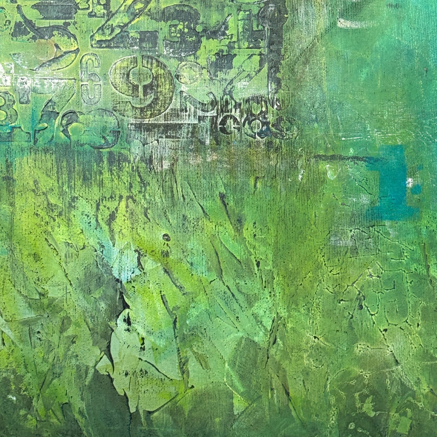 Zahlenblock - Gemälde Nr. 356