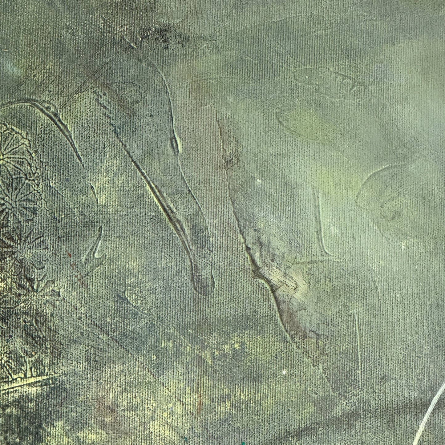 Unterwasserwelt mit Seeanemonen - Gemälde Nr. 358