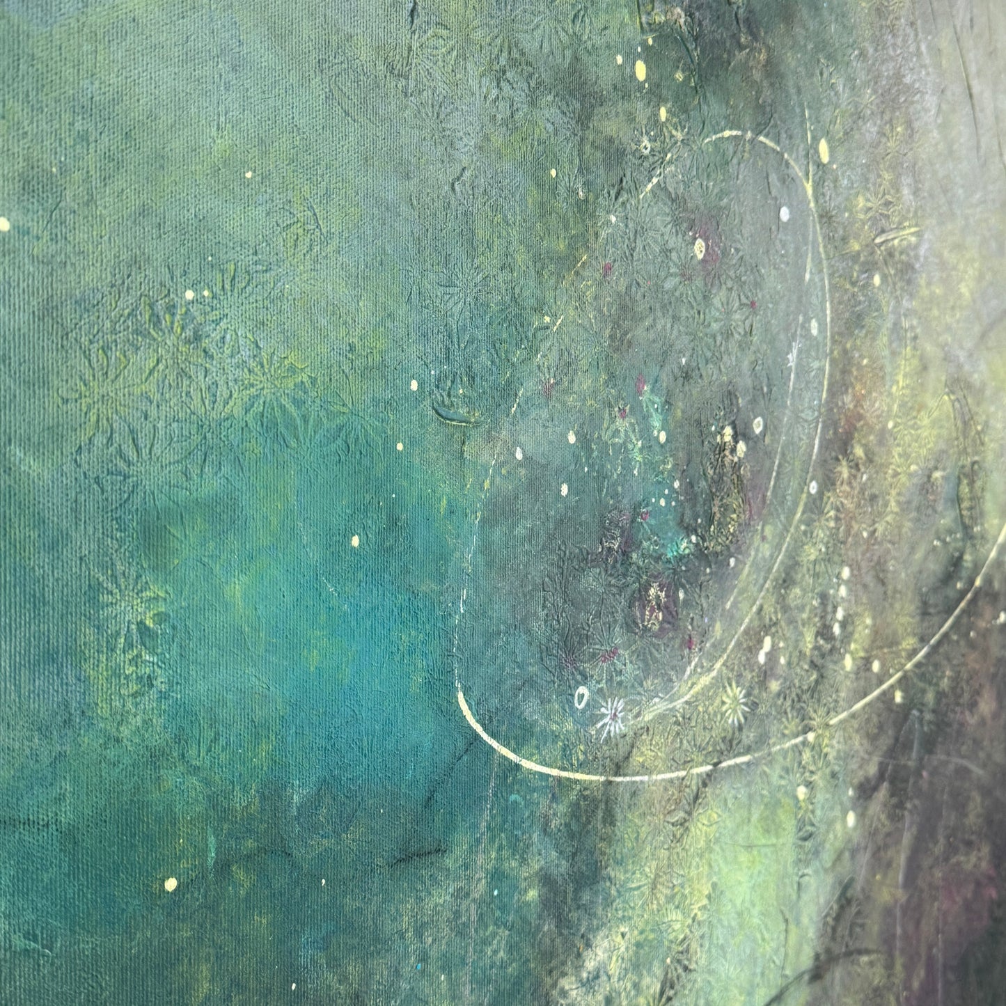 Unterwasserwelt mit Seeanemonen - Gemälde Nr. 358