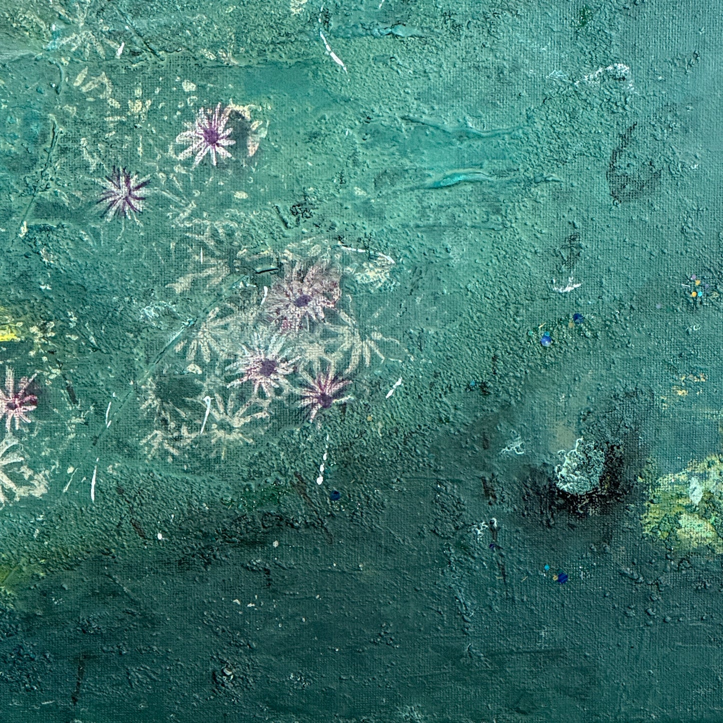 Unterwasserwelt mit Seeanemonen 2 - Gemälde Nr 359