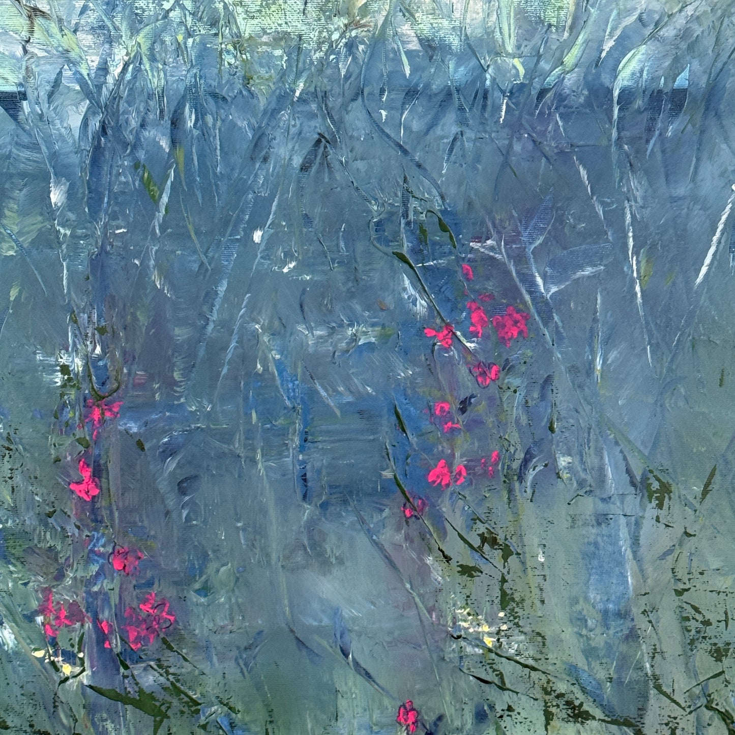Blick über den Teich - Gemälde Nr. 367