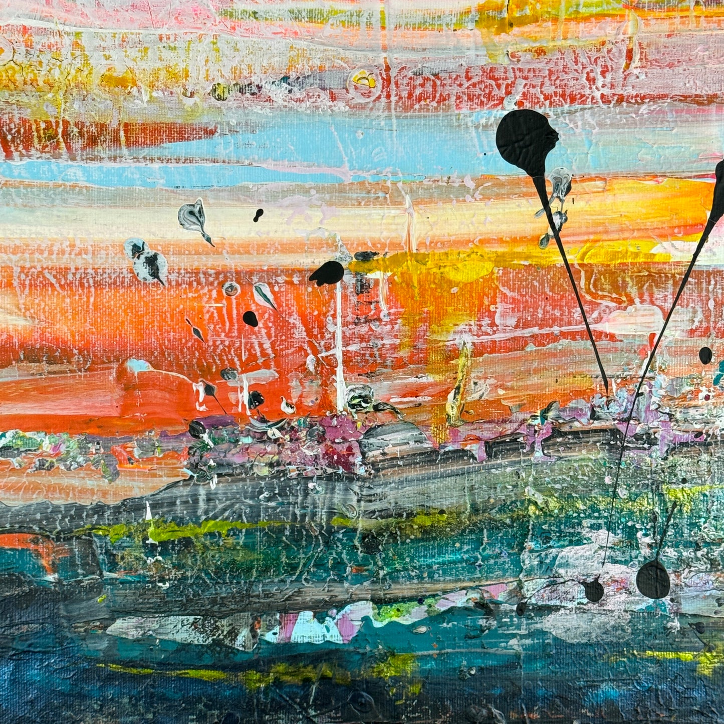 Landschaft Weitblick - Gemälde Nr. 373