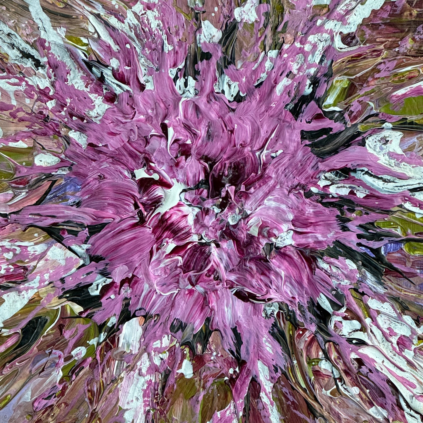 Gerbera-Blüte - Gemälde Nr. 388