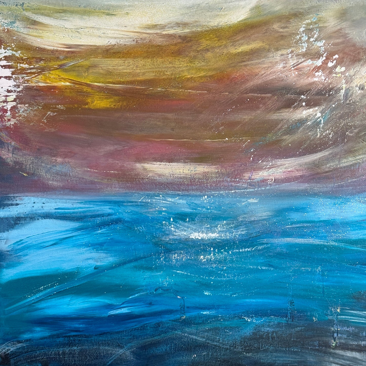 Blick auf's Meer - Gemälde Nr. 407