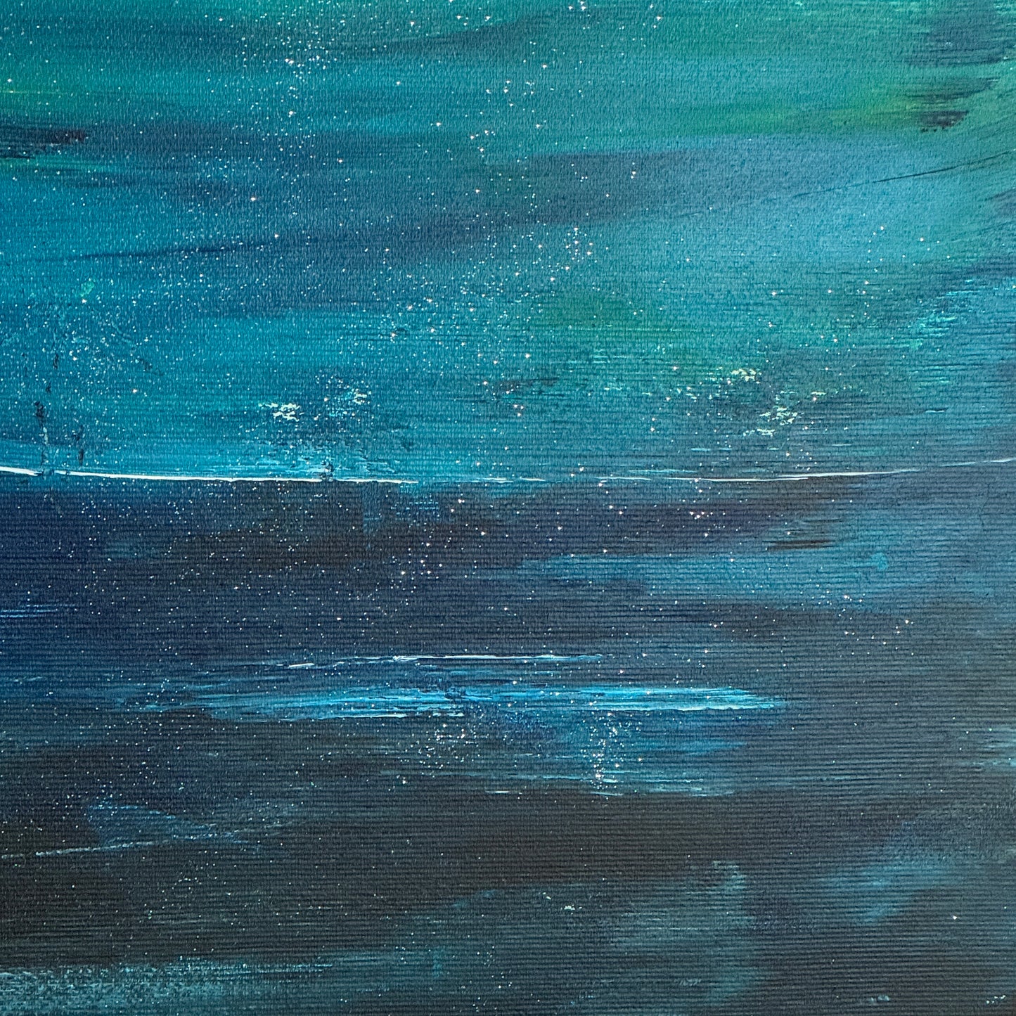 Abendstimmung am Meer - Gemälde Nr. 408