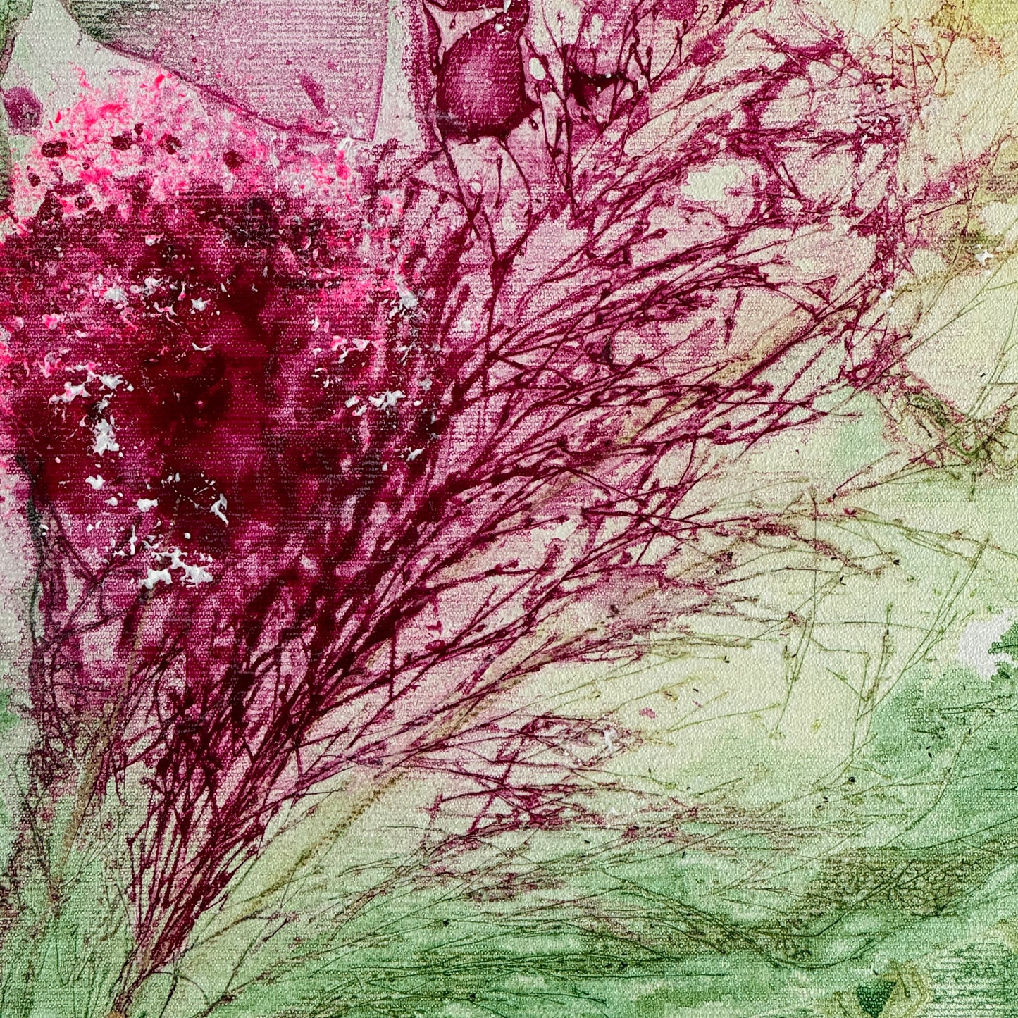 Sommer Flower's 1/3 - Gemälde Nr. 410