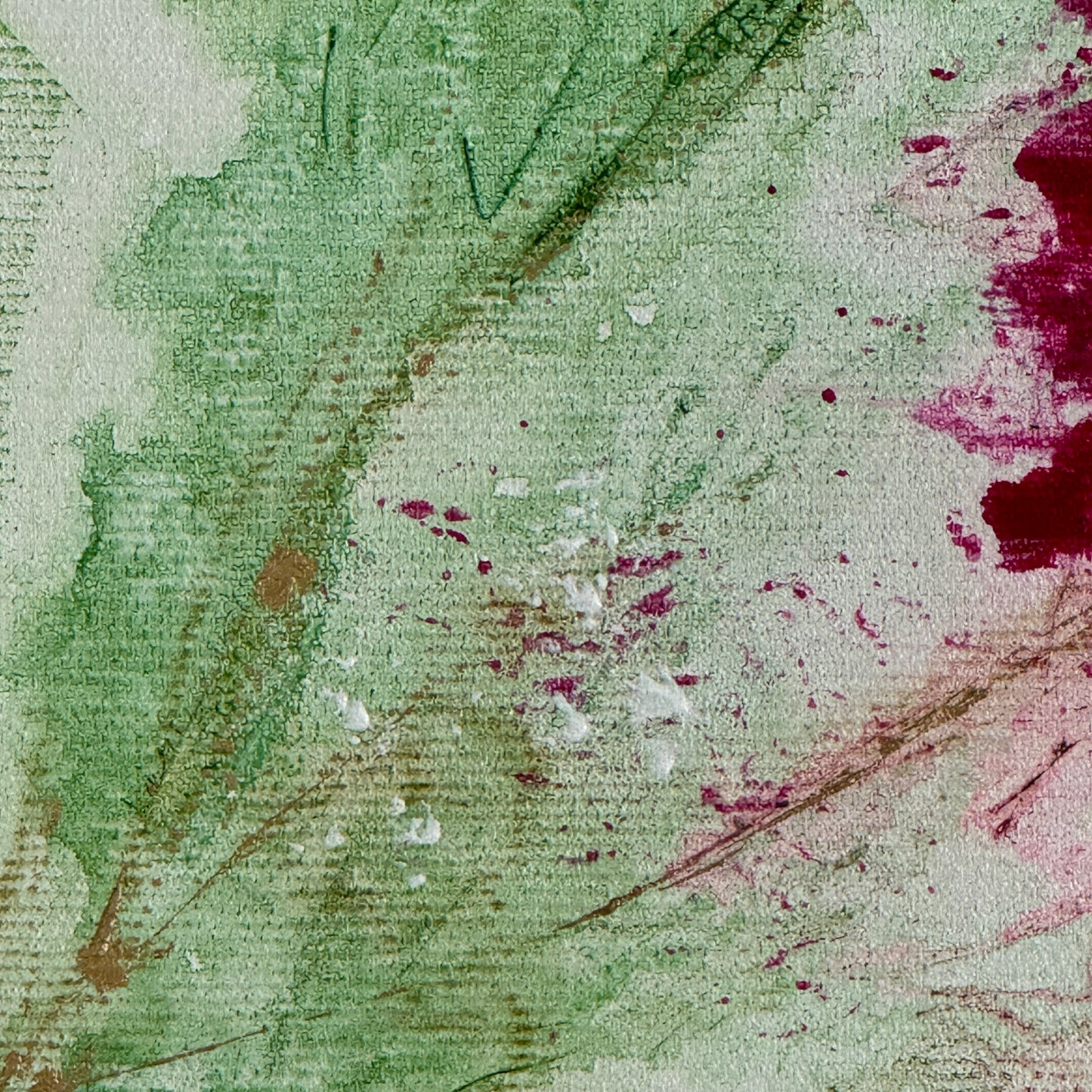 Sommer Flower's 3/3 - Gemälde Nr. 412