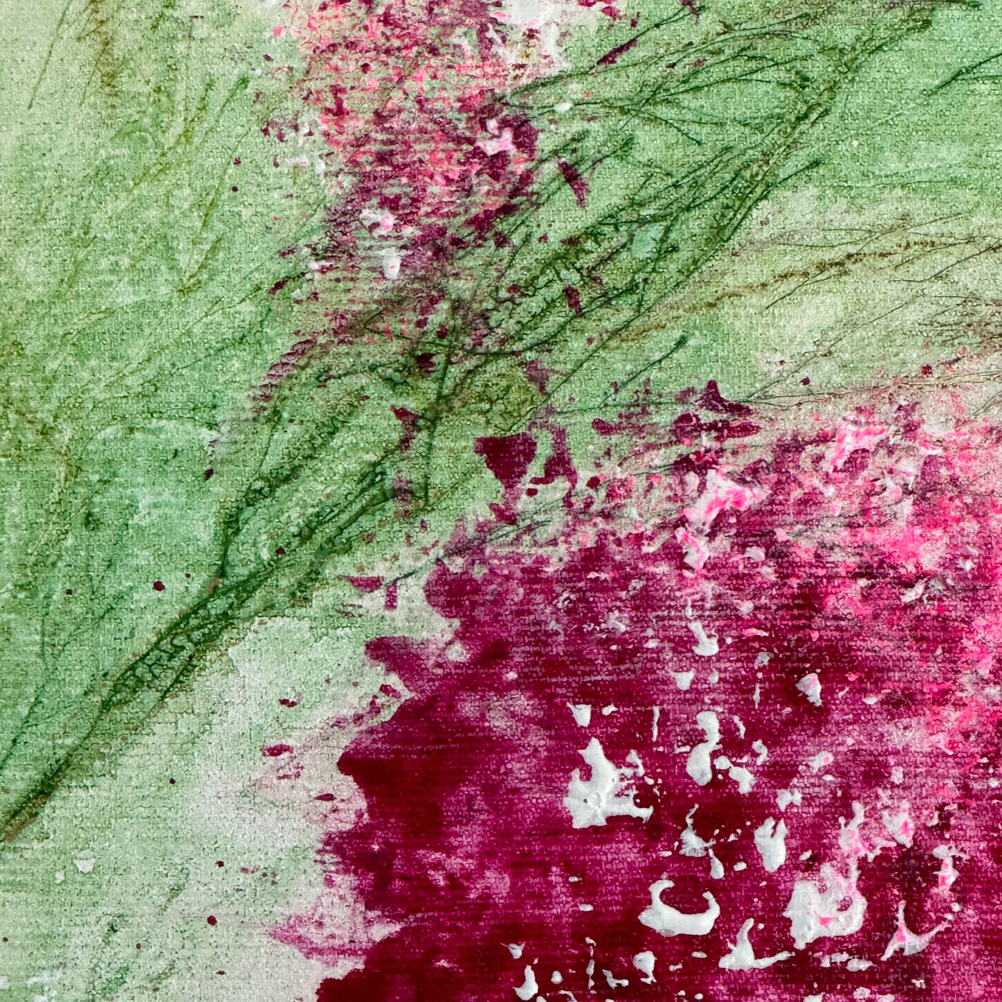 Sommer Flower's 3/3 - Gemälde Nr. 412