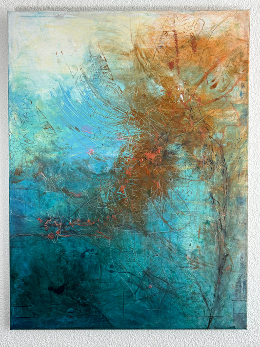 Tanz der Strömungen - Gemälde Nr. 456