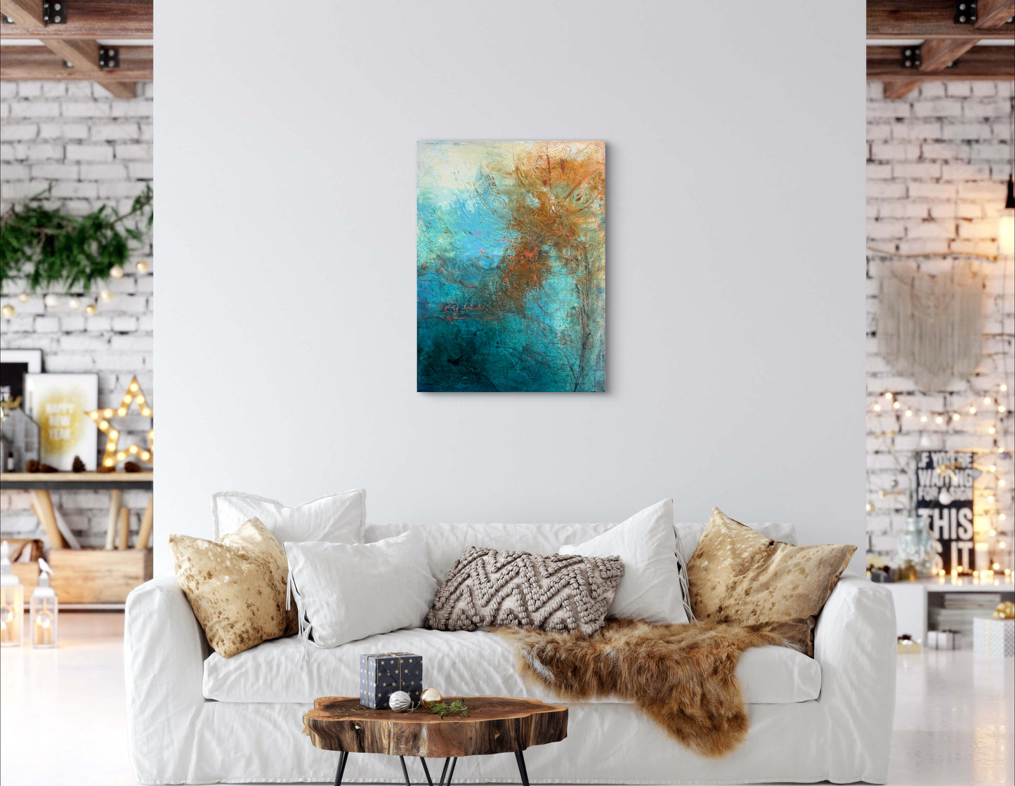 Tanz der Strömungen - Gemälde Nr. 456