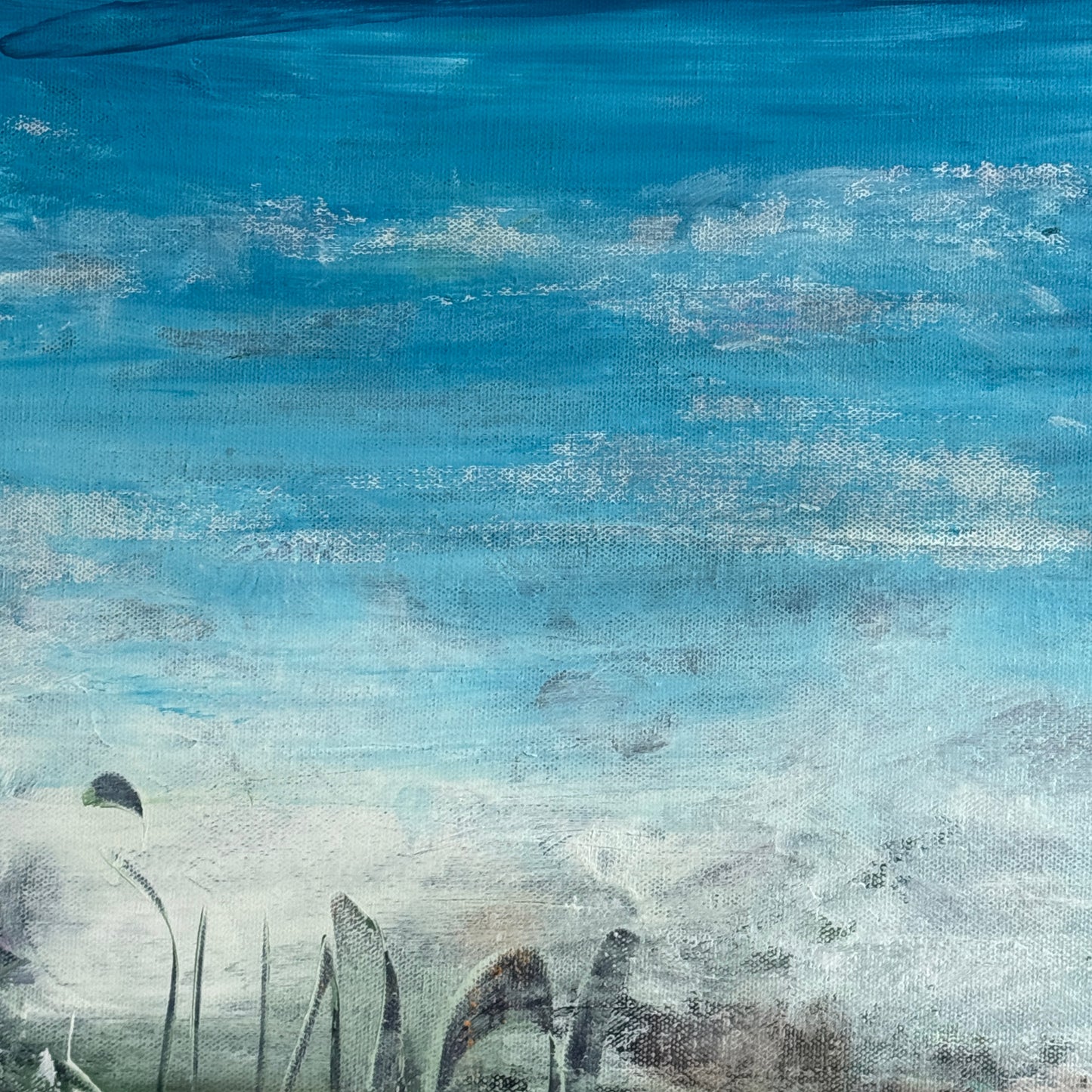 Abstrakte Landschaft - Gemälde Nr. 497