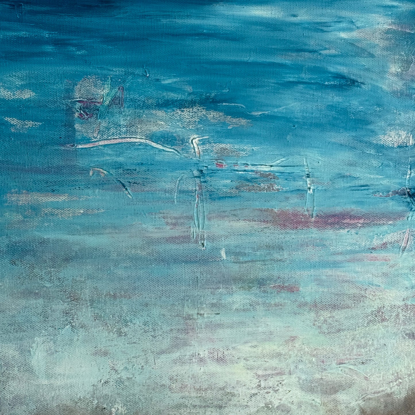 Abstrakte Landschaft - Gemälde Nr. 497