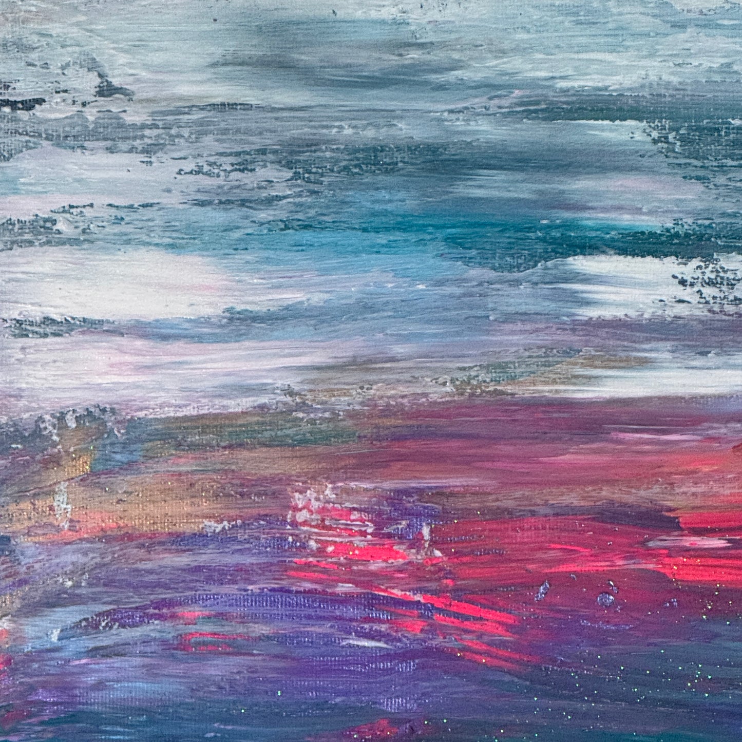 Abendstimmung am Meer - Gemälde Nr. 505