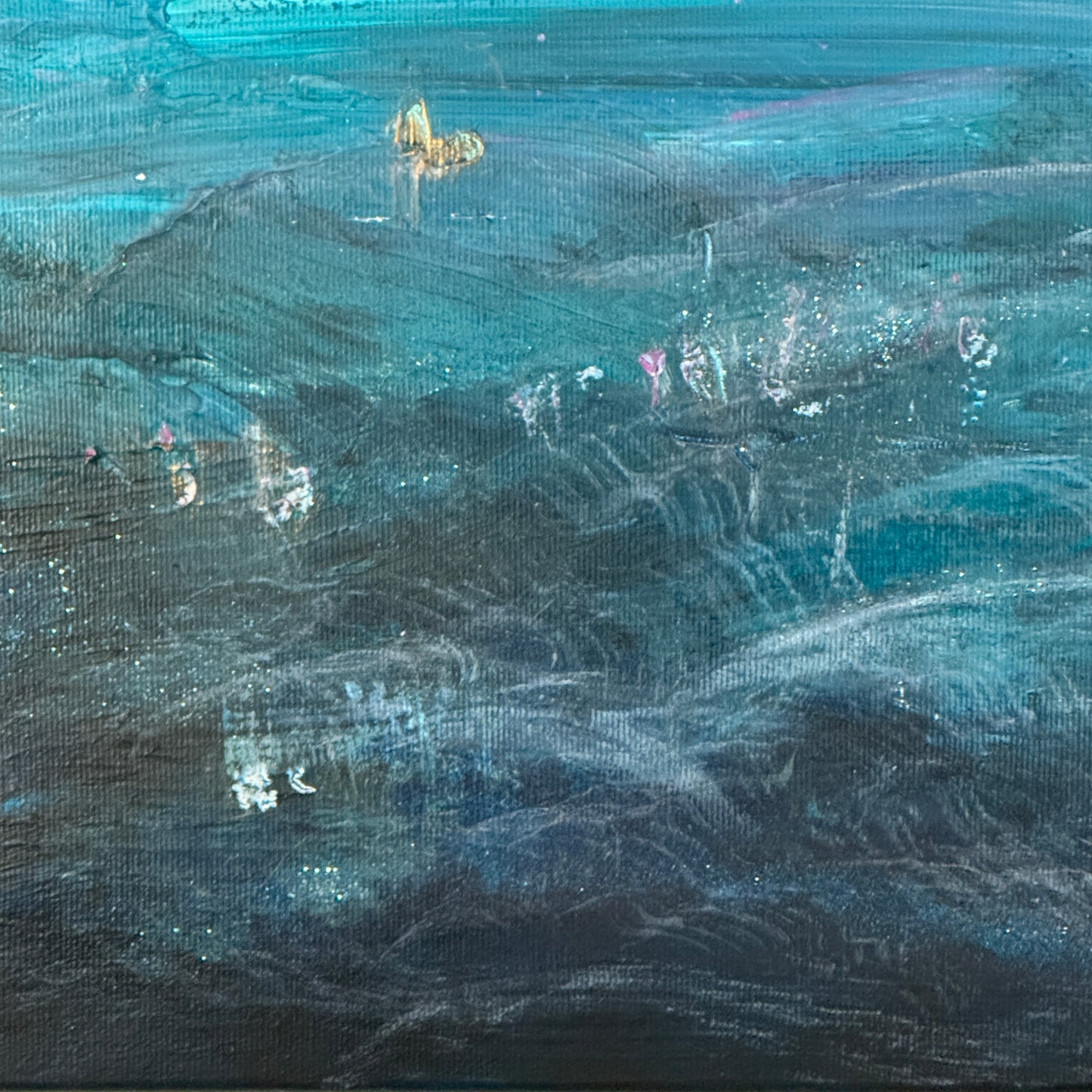 Abendstimmung am Meer - Gemälde Nr. 505
