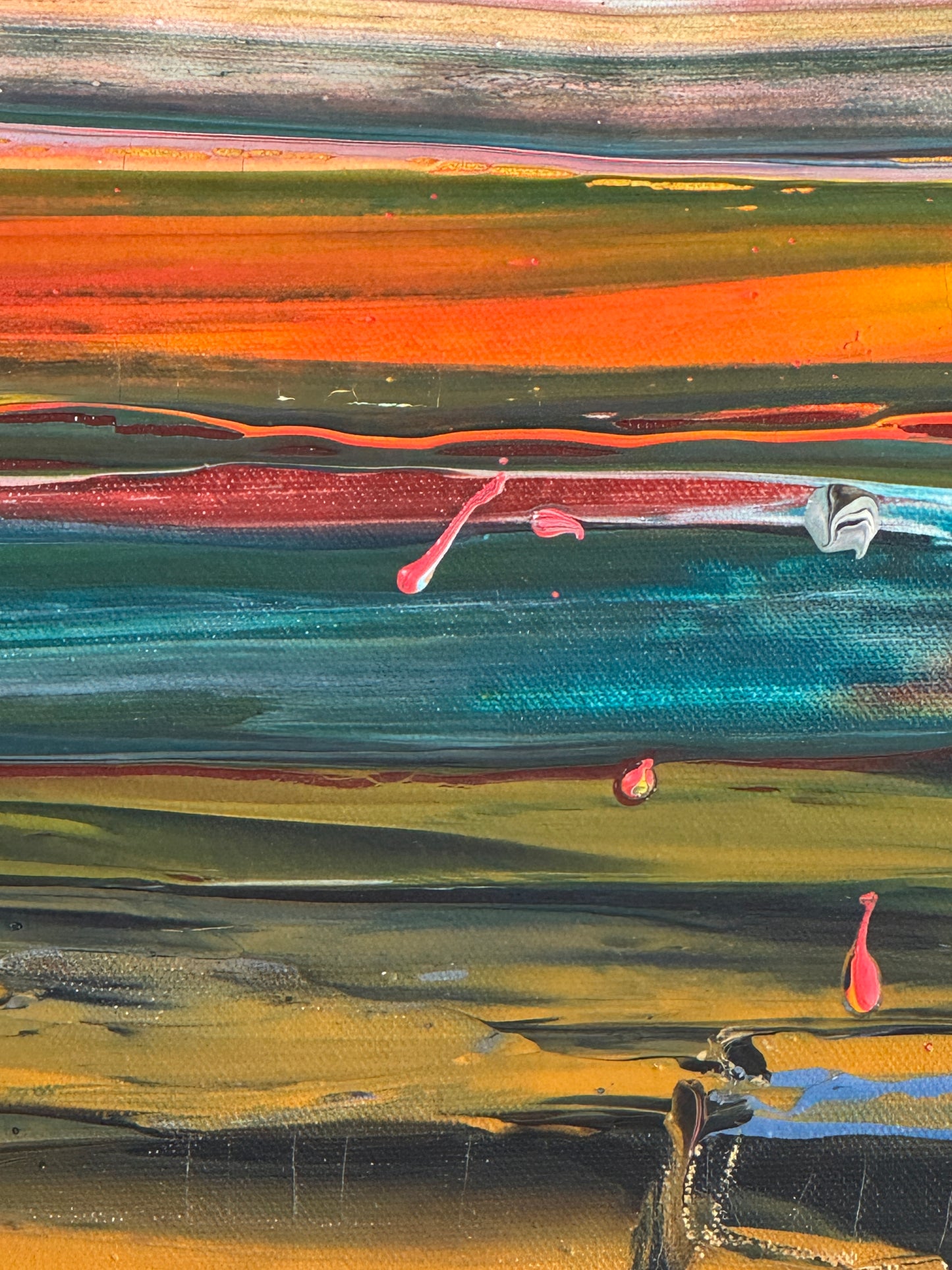Flammenhorizont der Ewigkeit - Gemälde Nr. 530
