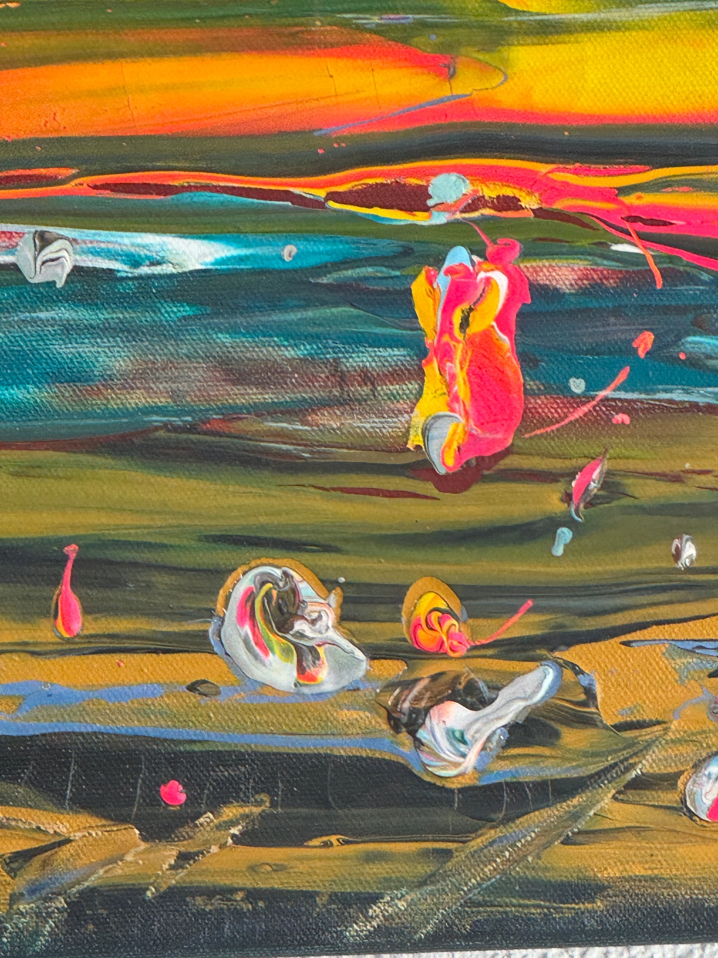 Flammenhorizont der Ewigkeit - Gemälde Nr. 530
