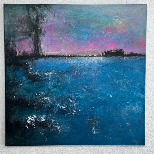 Fernes Leuchten - Gemälde Nr. 533