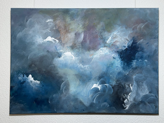 Sehnsucht im Nebelmeer - Gemälde Nr. 542