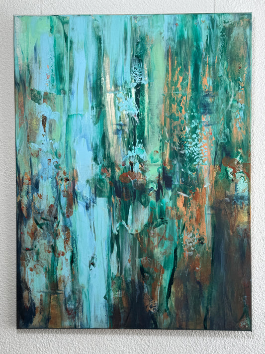 Fluss der Gedanken - Gemälde Nr. 550