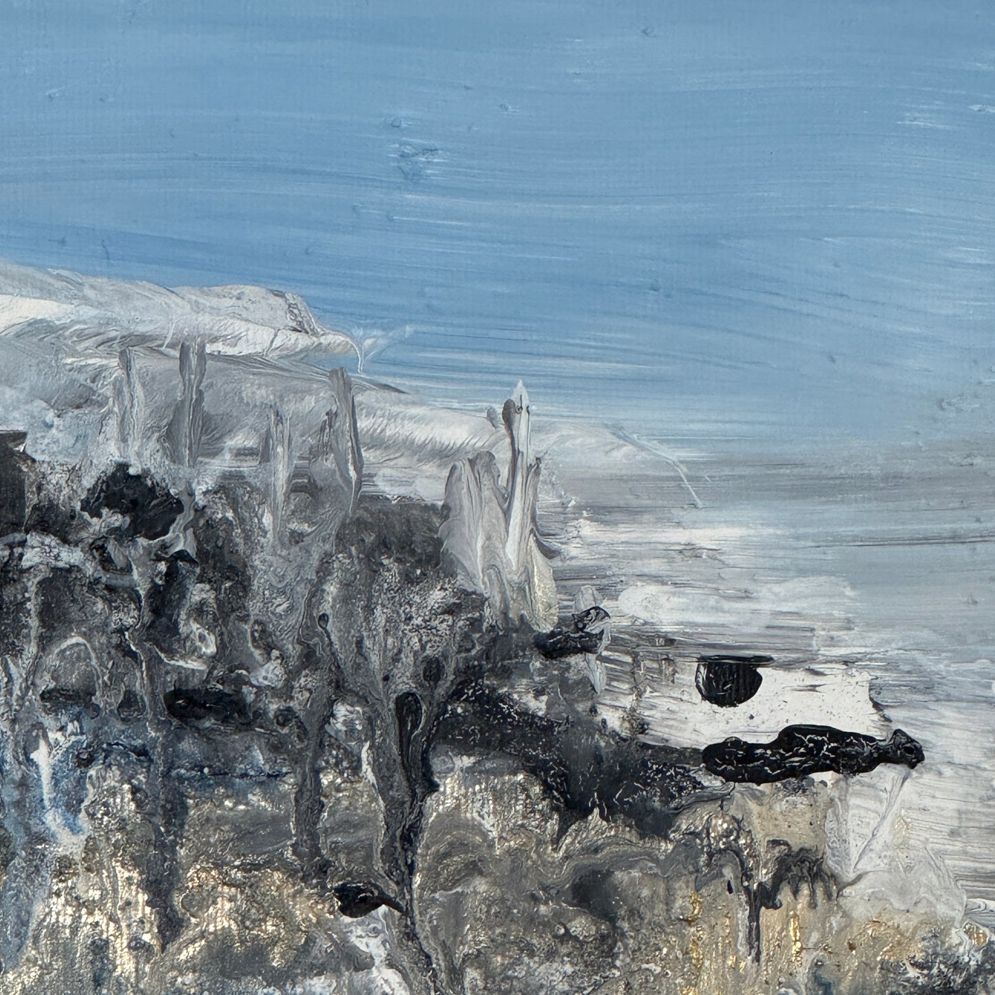 Verborgene Landschaft - Gemälde Nr. 554