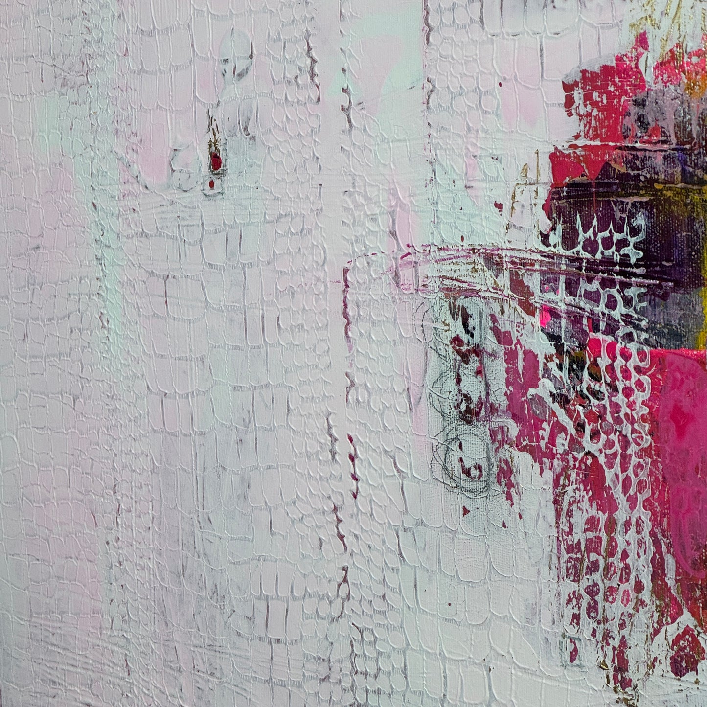 Narben der Zeit, Blüten des Lichts - Gemälde Nr. 560