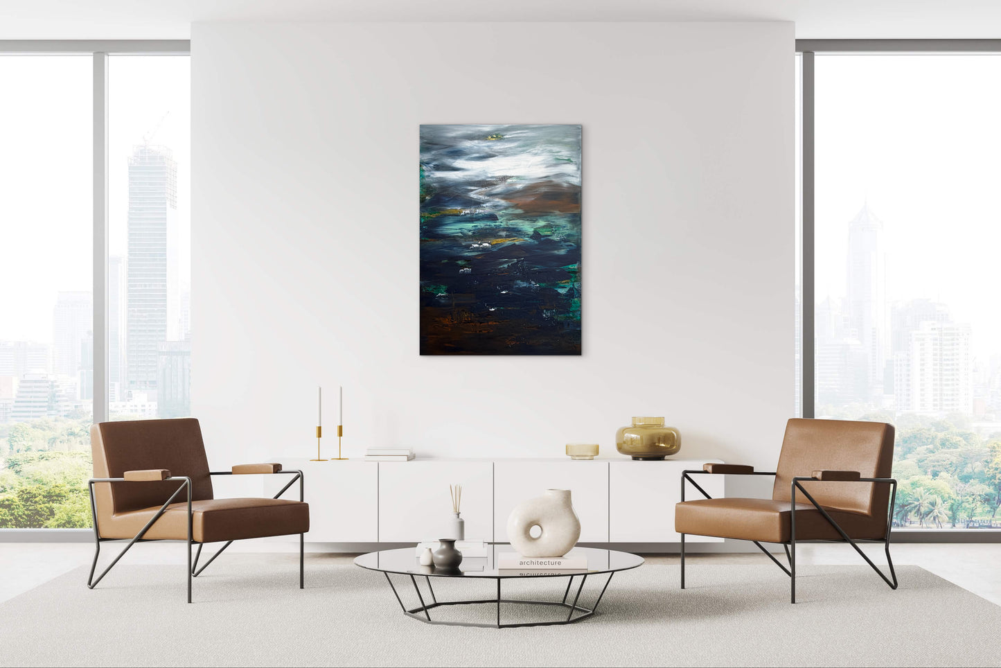 Stille nach dem Sturm - Gemälde Nr. 561