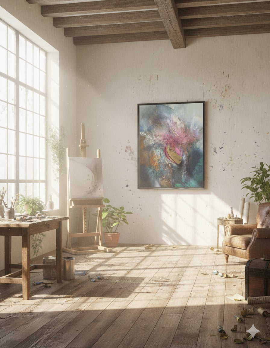 Die Geburt einer Form - Gemälde Nr. 565