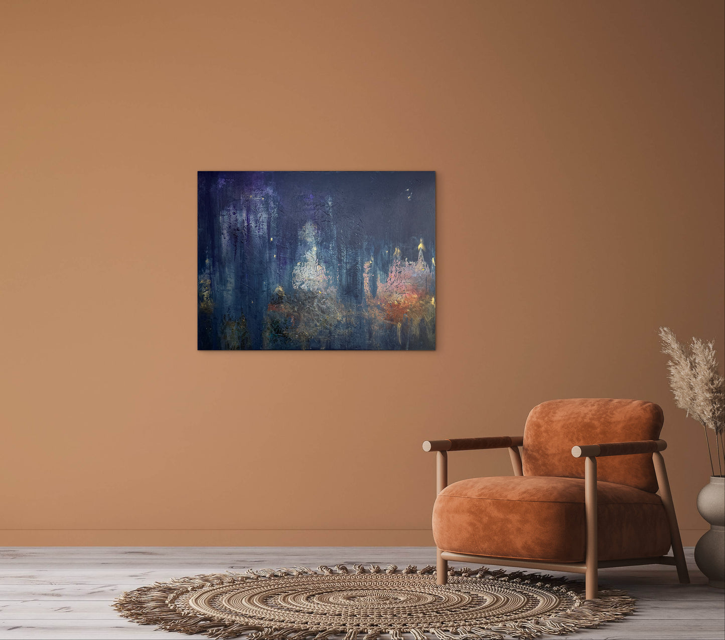 Das Flüstern der versunkenen Lichter - Gemälde Nr. 570