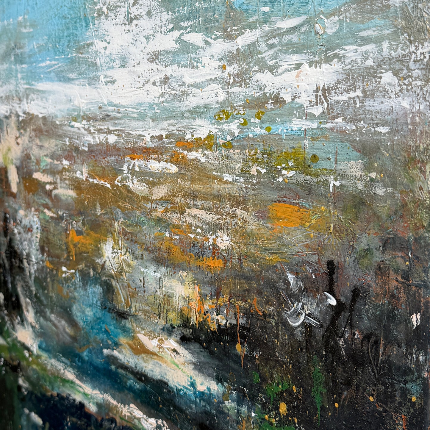 Erinnerung an einen Ort, der nicht mehr Existiert - Gemälde Nr. 574