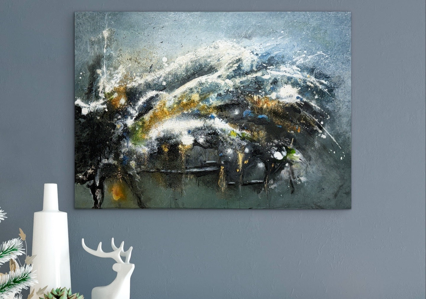 Pfad der Namenlosen - Gemälde Nr. 575 Infolge Ausstellung im Moment nicht verfügbar