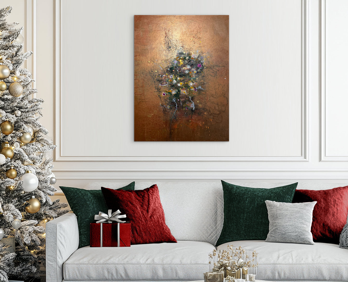 Goldene Stille - Gemälde Nr. 577