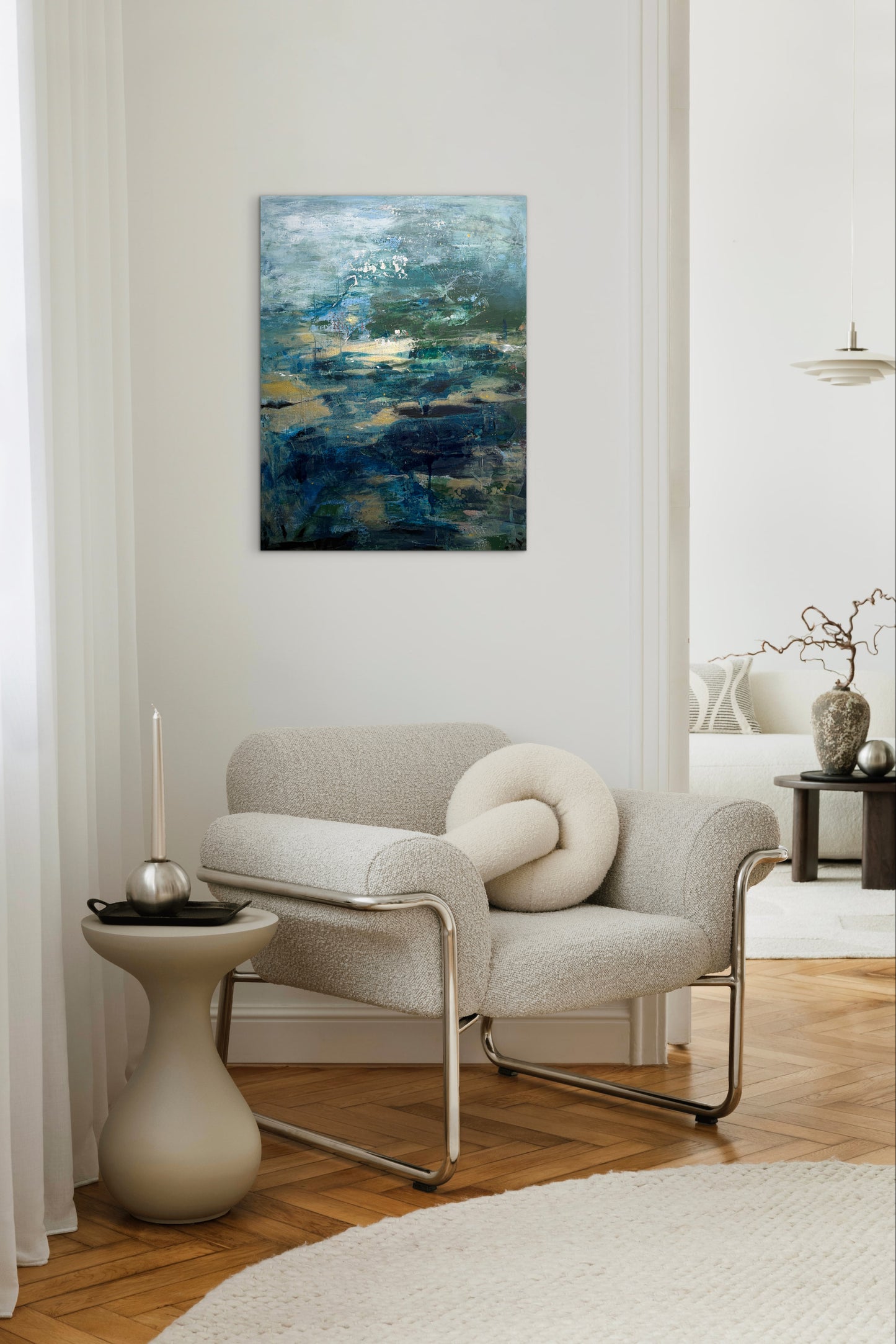 Dämmerung über dem Ozean - Gemälde Nr. 582