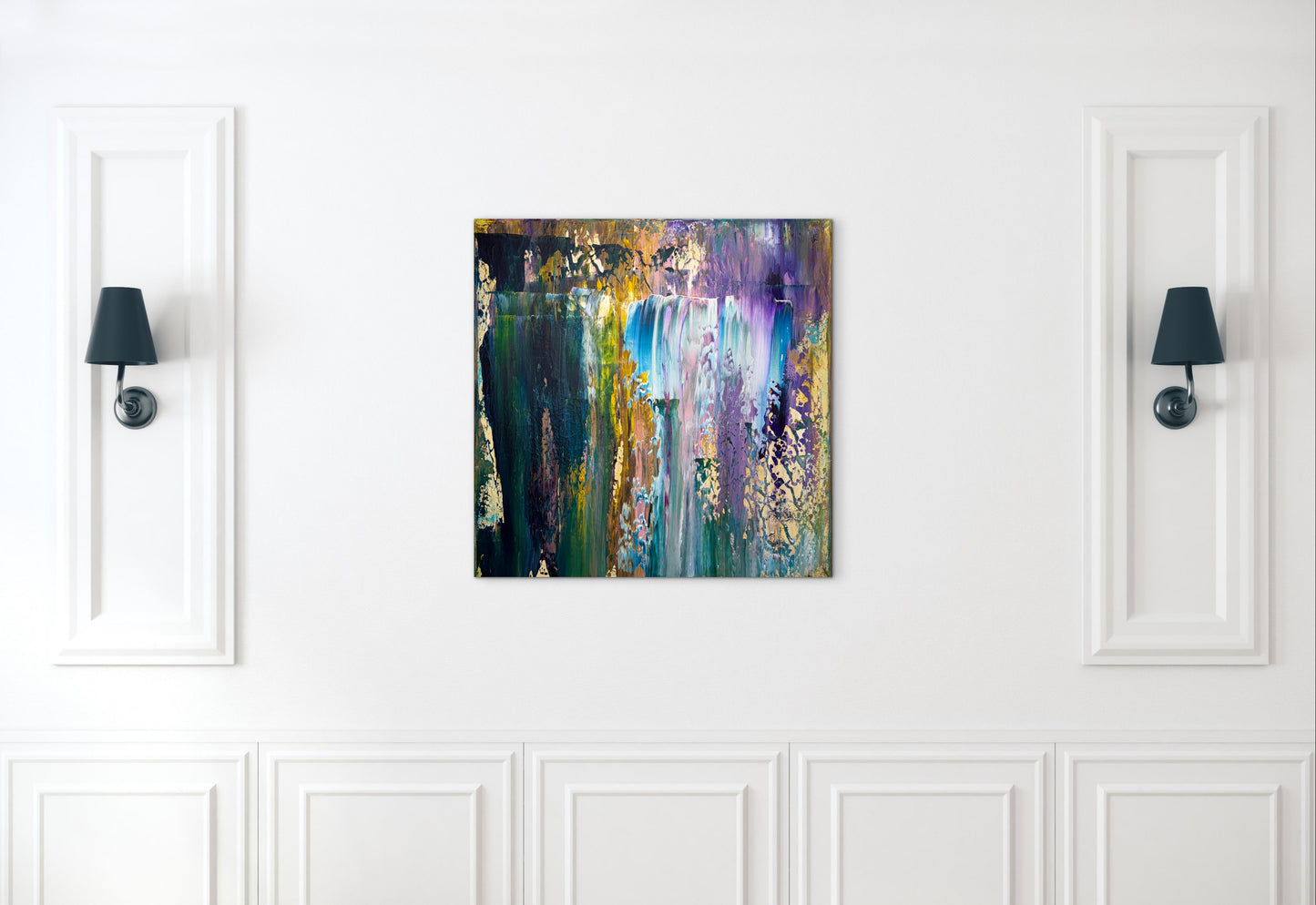 Fallendes Licht - Verdichtung - Gemälde Nr. 583/3