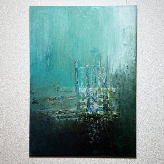 Fragmente einer Skyline - Gemälde Nr. 590