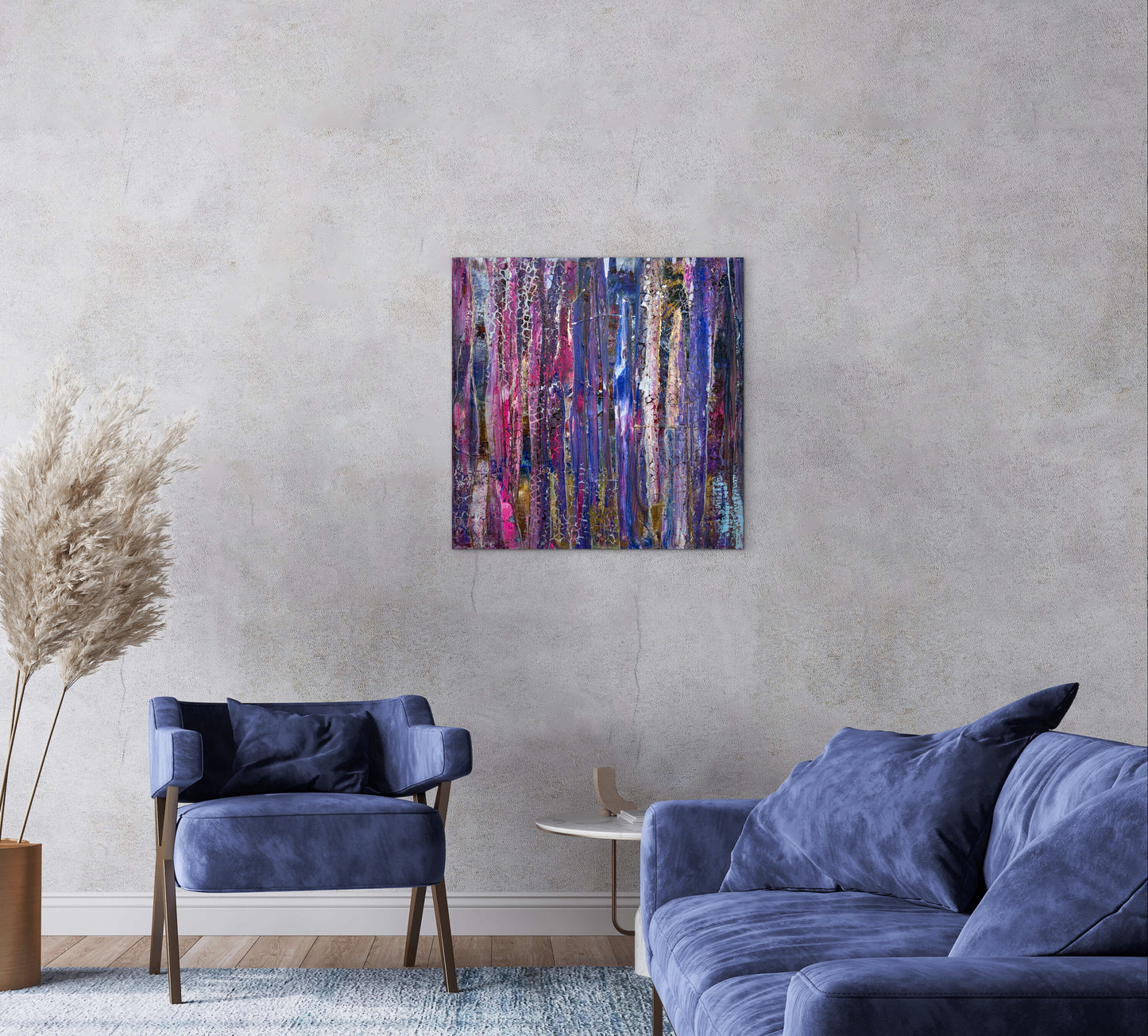 Regen aus Farbe - Gemälde Nr. 592