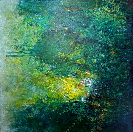 Wo die Stille wächst - Gemälde Nr. 617