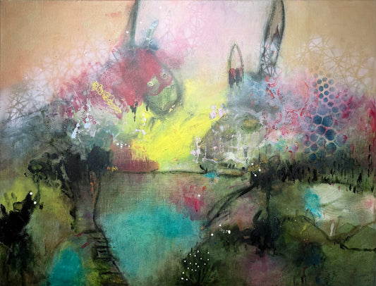 Wo das Verborgene leuchtet - Gemälde Nr. 655