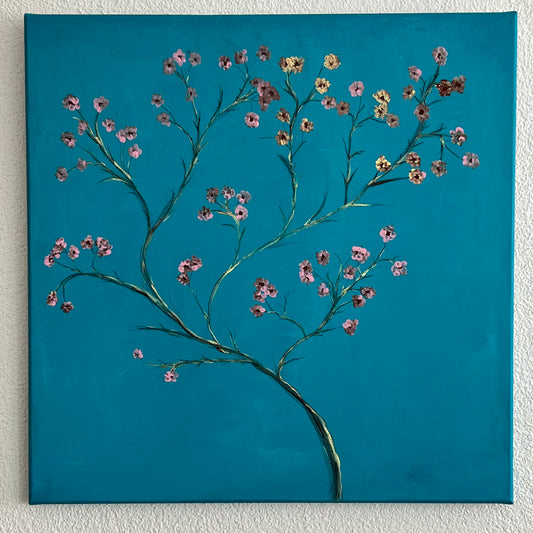 Kirschblüte - Gemälde Nr. 186