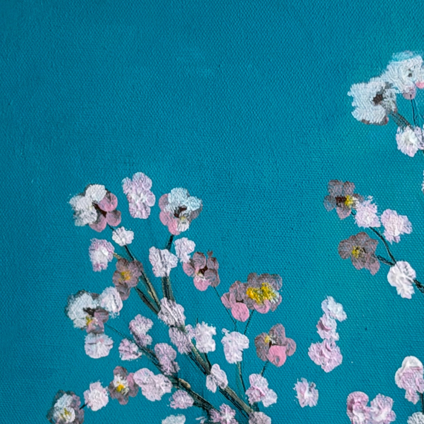 Zweig im Schwebezustand - Gemälde Nr. 186