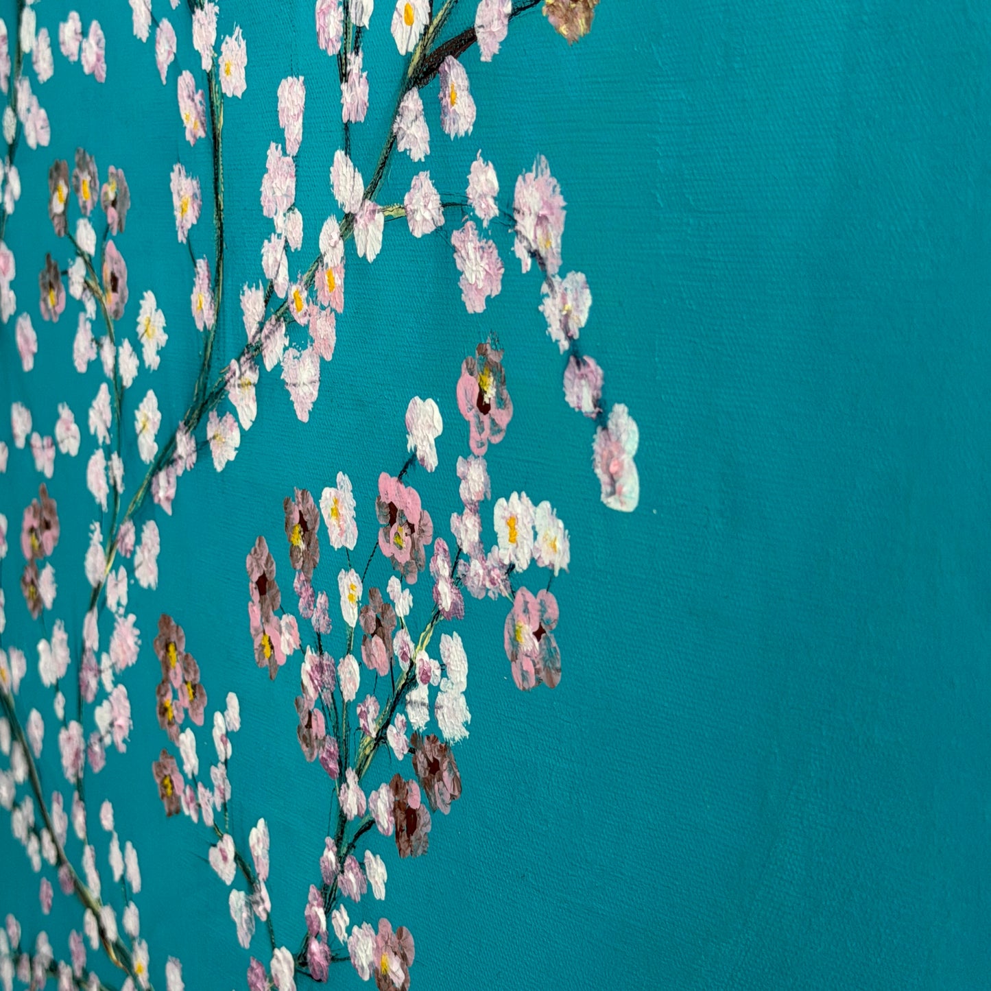 Zweig im Schwebezustand - Gemälde Nr. 186