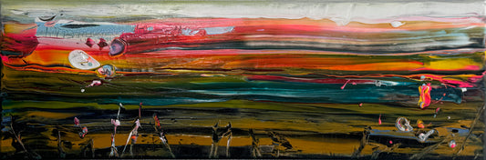 Flammenhorizont der Ewigkeit - Gemälde Nr. 530