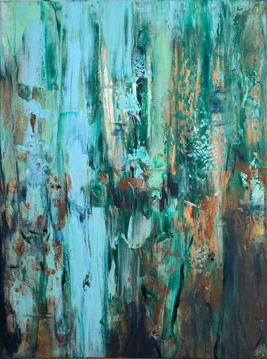 Fluss der Gedanken - Gemälde Nr. 550