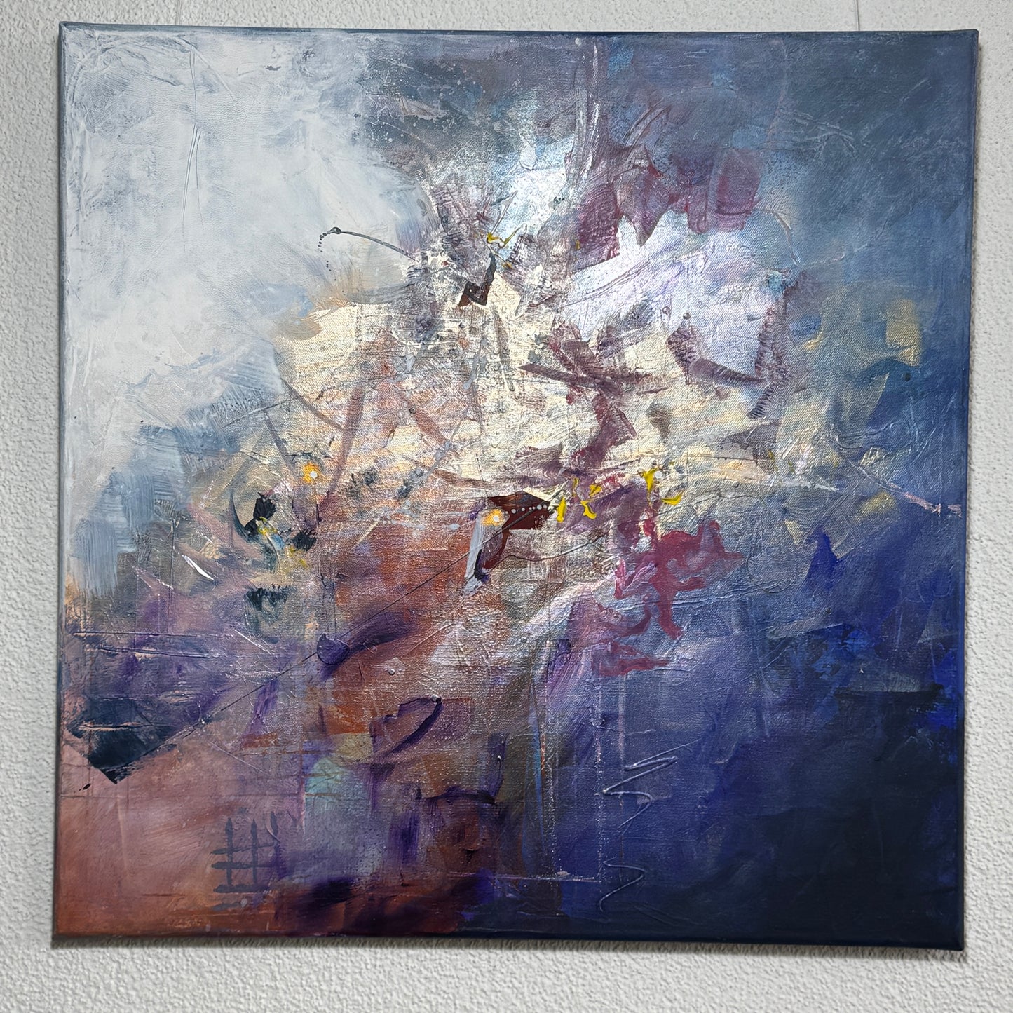 Gestalt im Licht - Gemälde Nr. 558