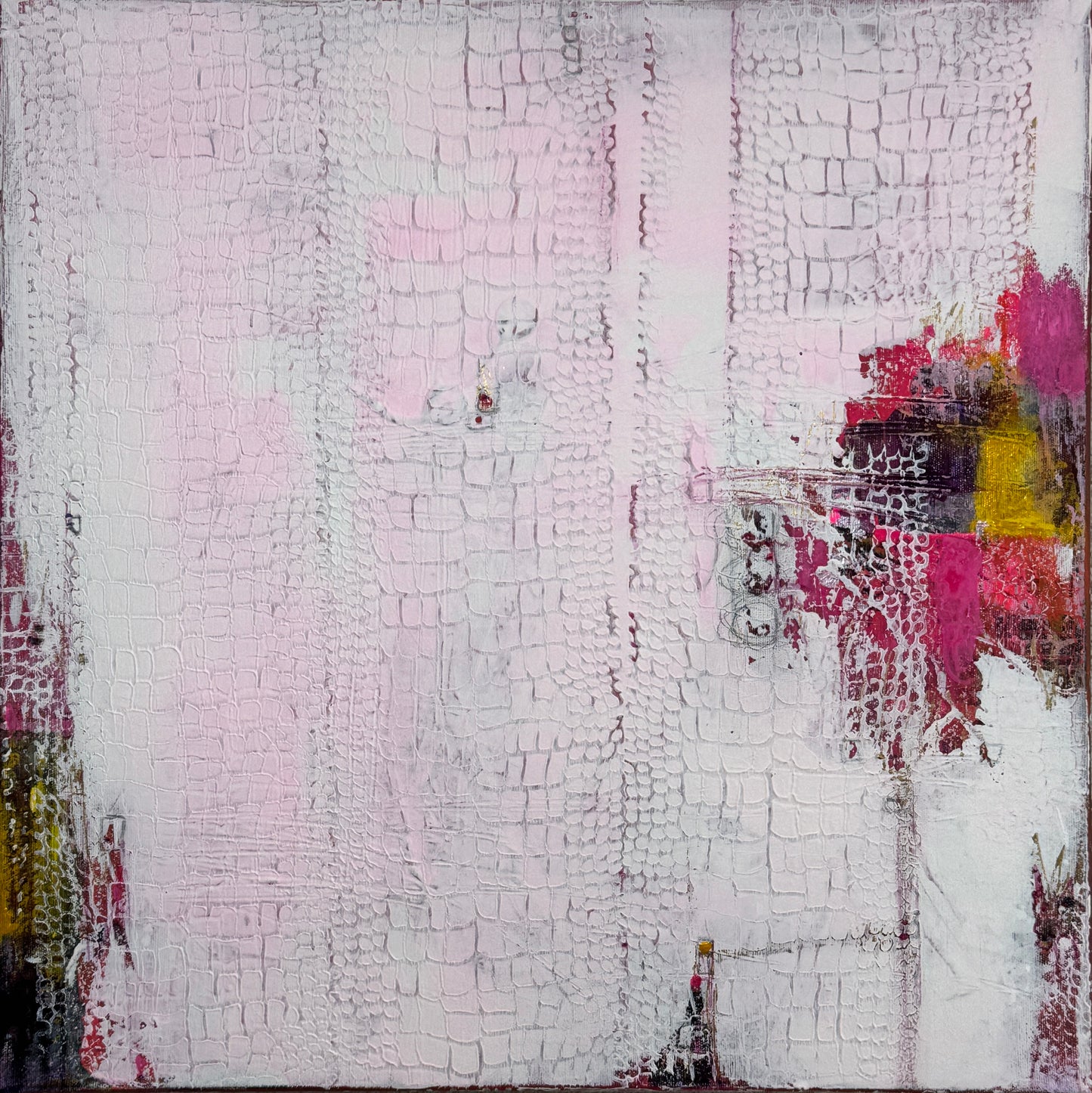 Narben der Zeit, Blüten des Lichts - Gemälde Nr. 560