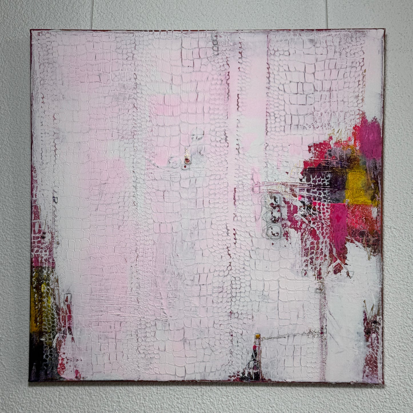 Narben der Zeit, Blüten des Lichts - Gemälde Nr. 560